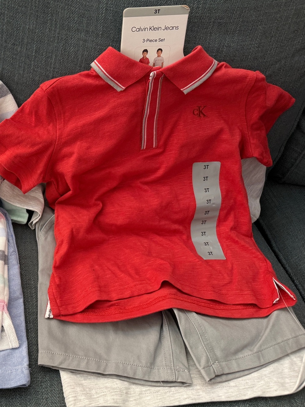 Calvin Klein 3t boys set